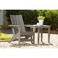 Ashley Visola Adirondack Chair in Gray, , large