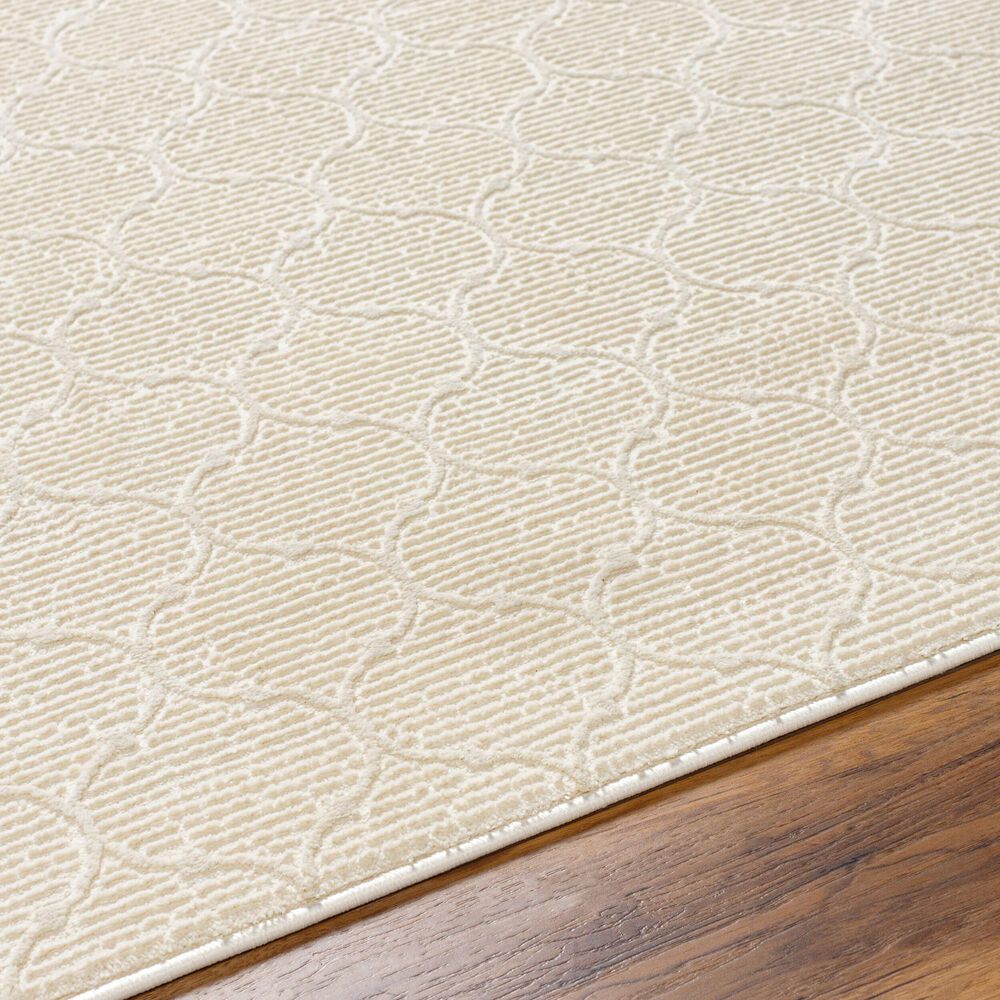 Surya Alder ALD-2307 6&#39;4&quot; x 9&#39; Cream and Ivory Area Rug, , large