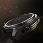 Garmin Fenix 8 Sapphire AMOLED Smartwatch 43mm Carbon Gray DLC Titanium Case with Black and Pebble Gray Silicone Band, , large