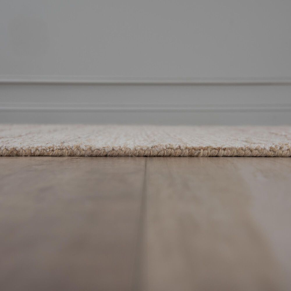 RIZZY Willow Brown, Ivory, Dark Brown and Beige 2'6" x 8' Runner, , large