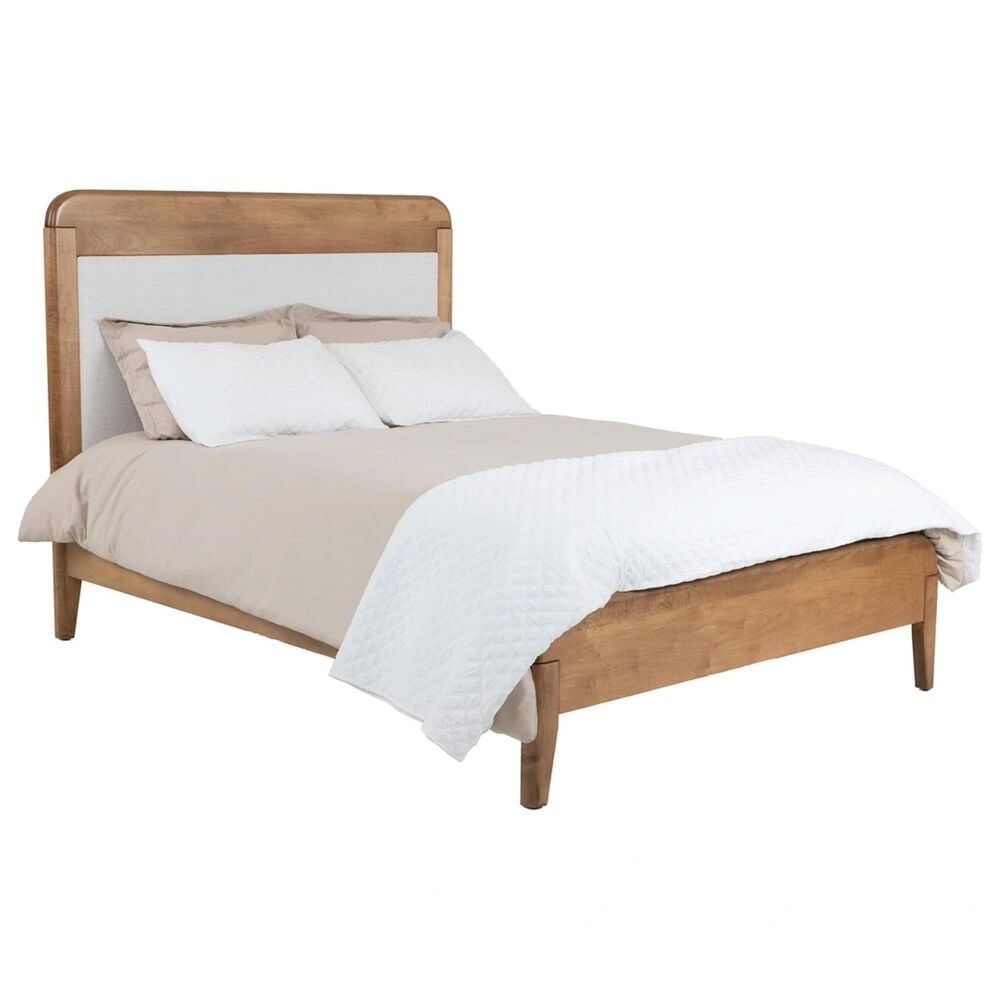 Archbold Furniture Warren 3-Piece King Platform Bedroom Set with Two Nightstands in Harvest, , large