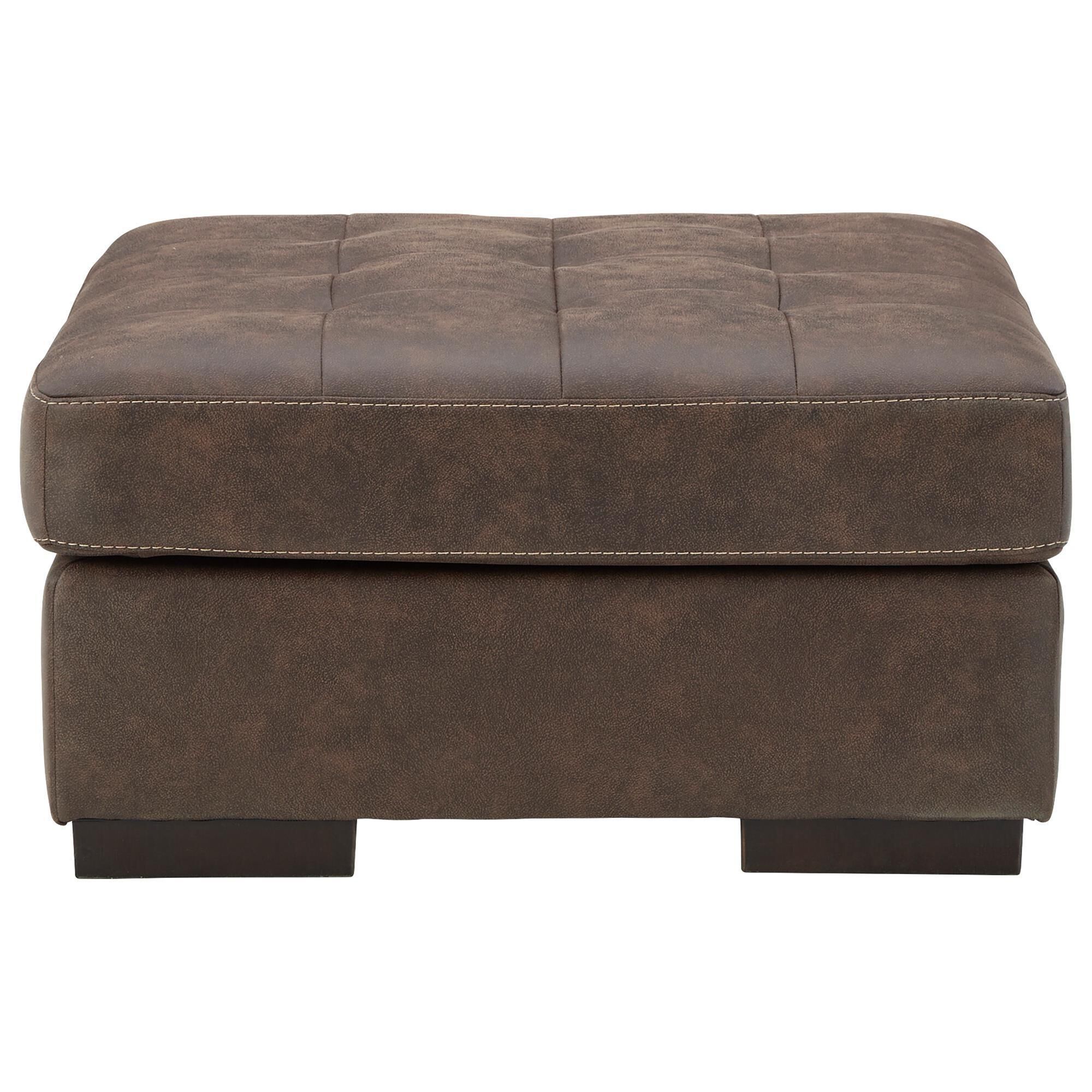 Oversized brown ottoman deals