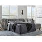 Ashley Marleton 2-Piece Right Facing Sleeper Sectional with Chaise in Gray, , large