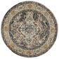 Safavieh Monaco MNC243G-3R 3" x 3" Grey/Light Blue Round Rug, , large