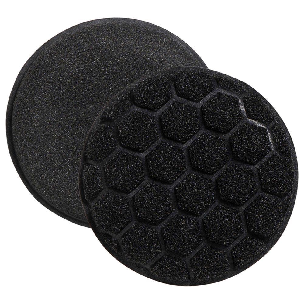 HIC Kitchen Round Sudz-Power Scrubber Sponge in Black (Set of 2), , large