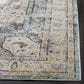 Safavieh Aria ARA106E 2" x 8" Beige and Blue Runner, , large