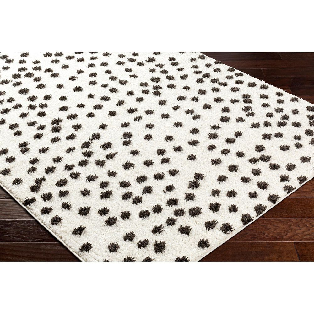 Surya Rodos RDO2347 5&#39;3&quot; x 7&#39; Beige, Black Area Rug, , large