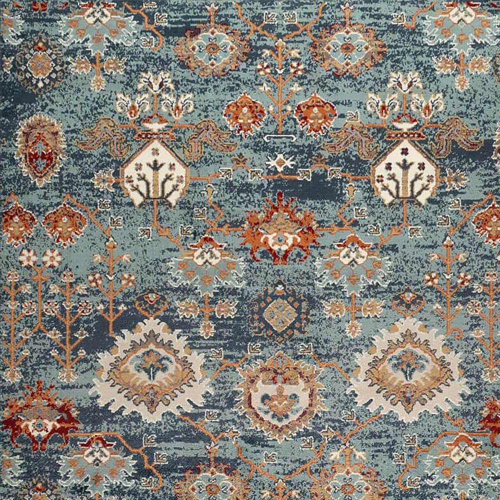 Amer Rugs Allure 2&#39; x 3&#39; Teal Blue Area Rug, , large