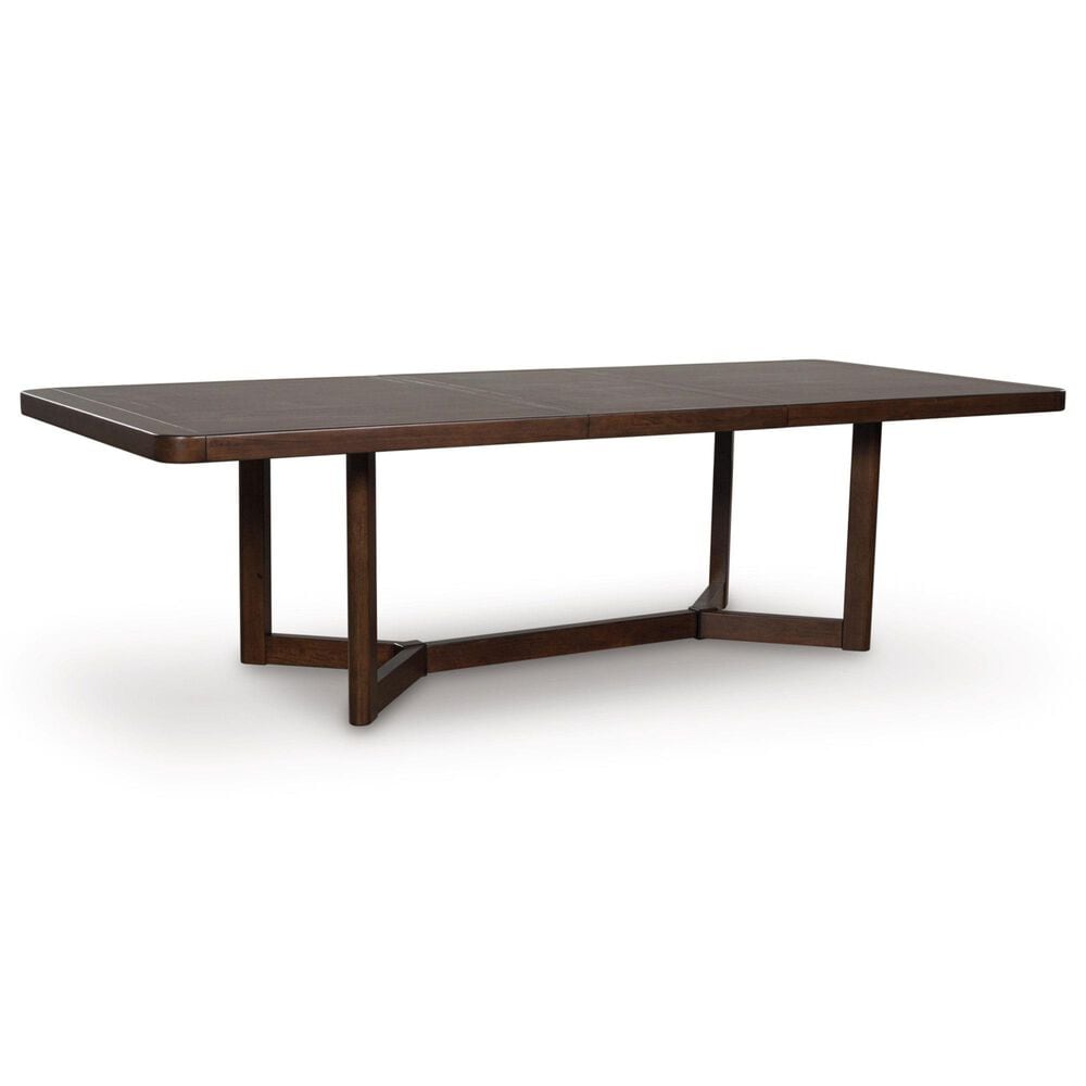 MILLENNIUM Dilenno 7-Piece Rectangular Dining Set in Rich Warm Brown, , large