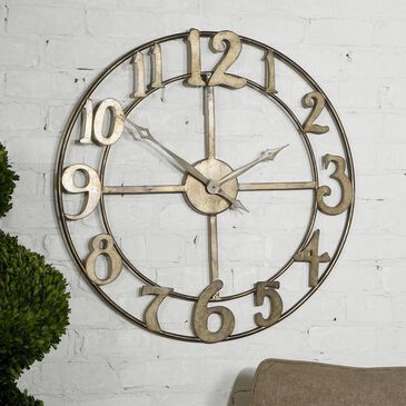 Uttermost Delevan 32" Wall Clock, , large