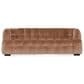 Classic Home Petra Stationary Sofa in French Beige Velvet, , large