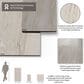 MS International Malahari Greige 12" x 24" Porcelain Tile, , large