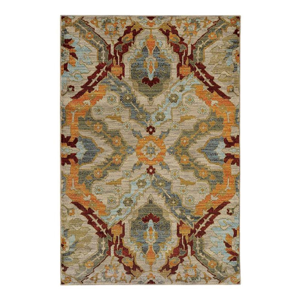 Oriental Weavers Sedona 6357A 1"10" x 3" Brown Scatter Rug, , large