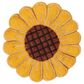Once Again Home Sunflower Wool Trivet in Gold, , large