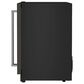 KitchenAid 24" Undercounter Wine Cellar with Left Hinge, Metal-Front Racks in Black Stainless Steel, , large