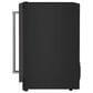 KitchenAid 24" Undercounter Wine Cellar with Left Hinge, Metal-Front Racks in Black Stainless Steel, , large