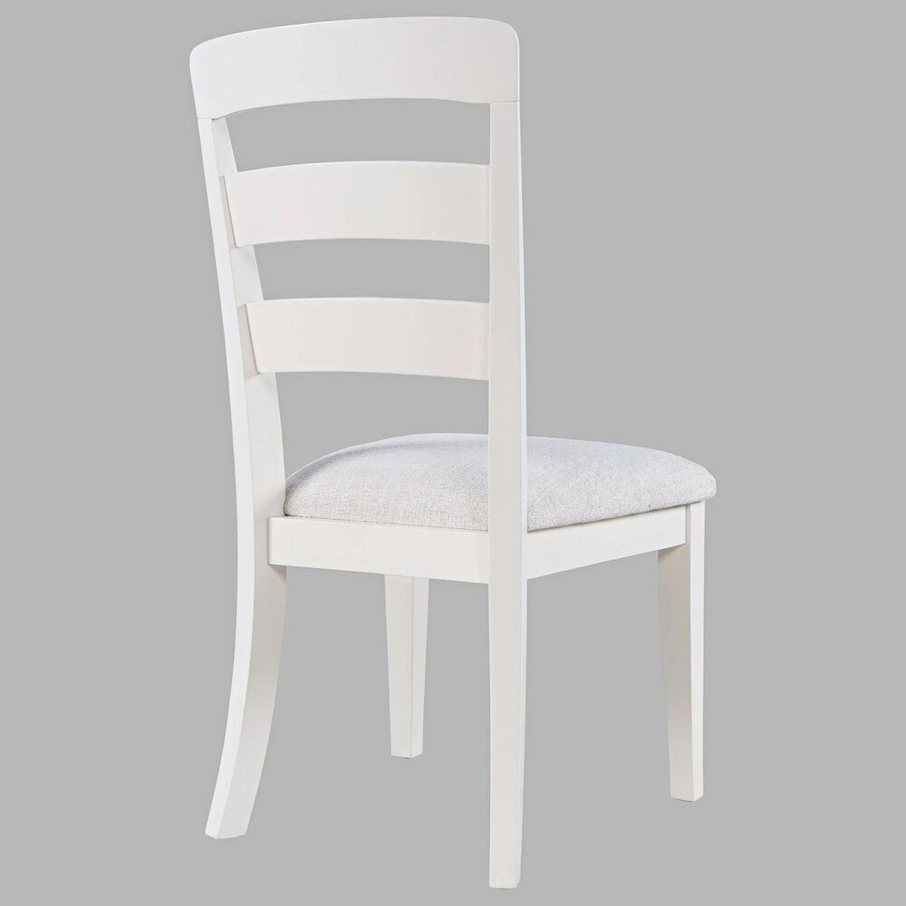 Waltham Westport 7-Piece Rectangular Dining Set in White, , large