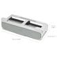 Joseph Joseph CupboardStore Under-Shelf Spice Rack in Grey and Stone, , large