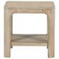Pacific Landing Solano Square End Table in Weathered Mango, , large