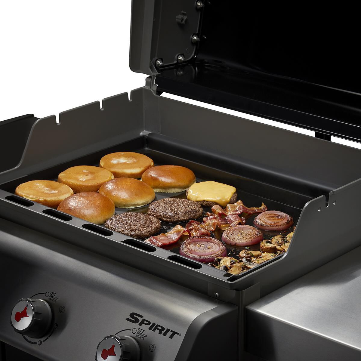 Weber spirit ii griddle store