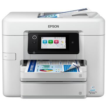 Epson WorkForce Pro WF-5930 Wireless All-in-One Inkjet Printer in White, , large