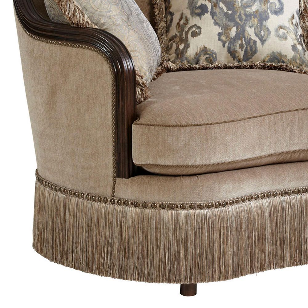Vantage Giovanna Matching Chair in Brown Velvet, , large