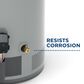 GE Appliances RealMAX Platinum 40-Gallon Tall Natural Gas Ultra Low-NOx Atmospheric Water Heater in Gray, , large