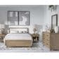 Archbold Furniture Archbold 2 West 6 Drawer Dresser and Mirror in Oat, , large