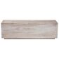 Baxton Studio Alvaro Storage Trunk with Hinged Lid in White Wash, , large