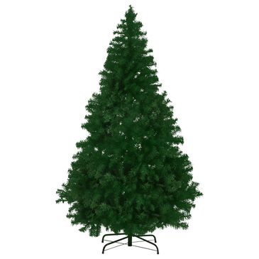 Timberlake 6 ft Artificial Christmas Tree with 1000 Branch Tips and Metal Stand in Green, , large
