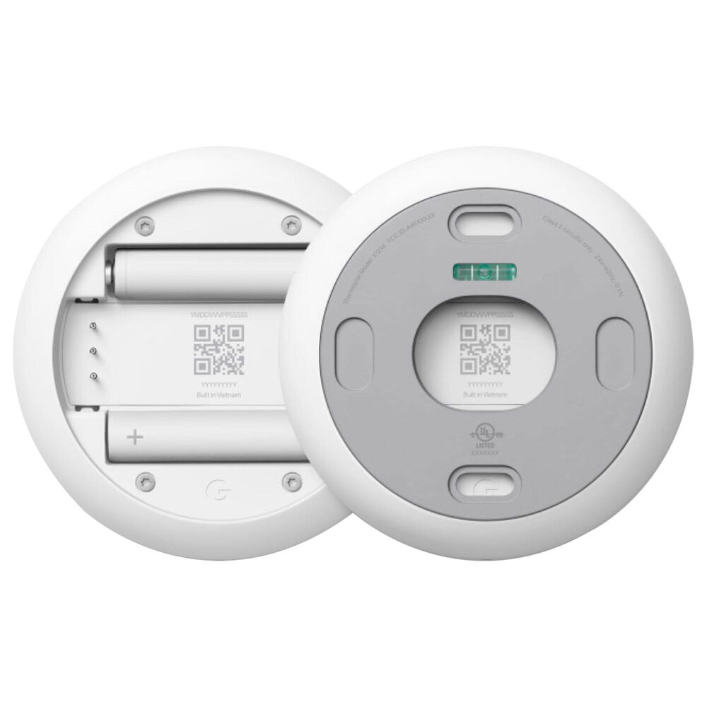 Google Nest Thermostat - Smart Programmable Wi-Fi Thermostat - Snow, , large