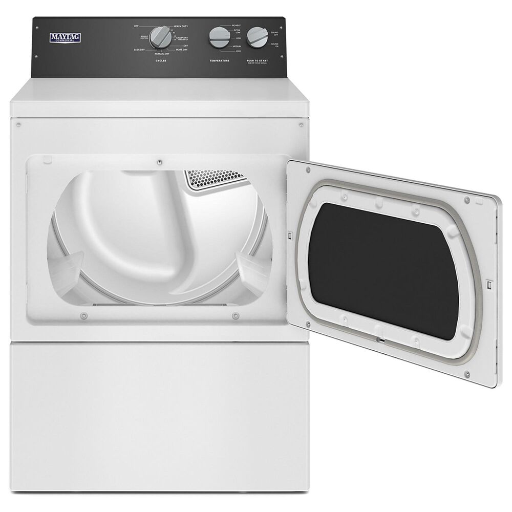 Maytag 7.4 Cu. Ft. Front Load Gas Dryer with IntelliDry Sensor in White, , large