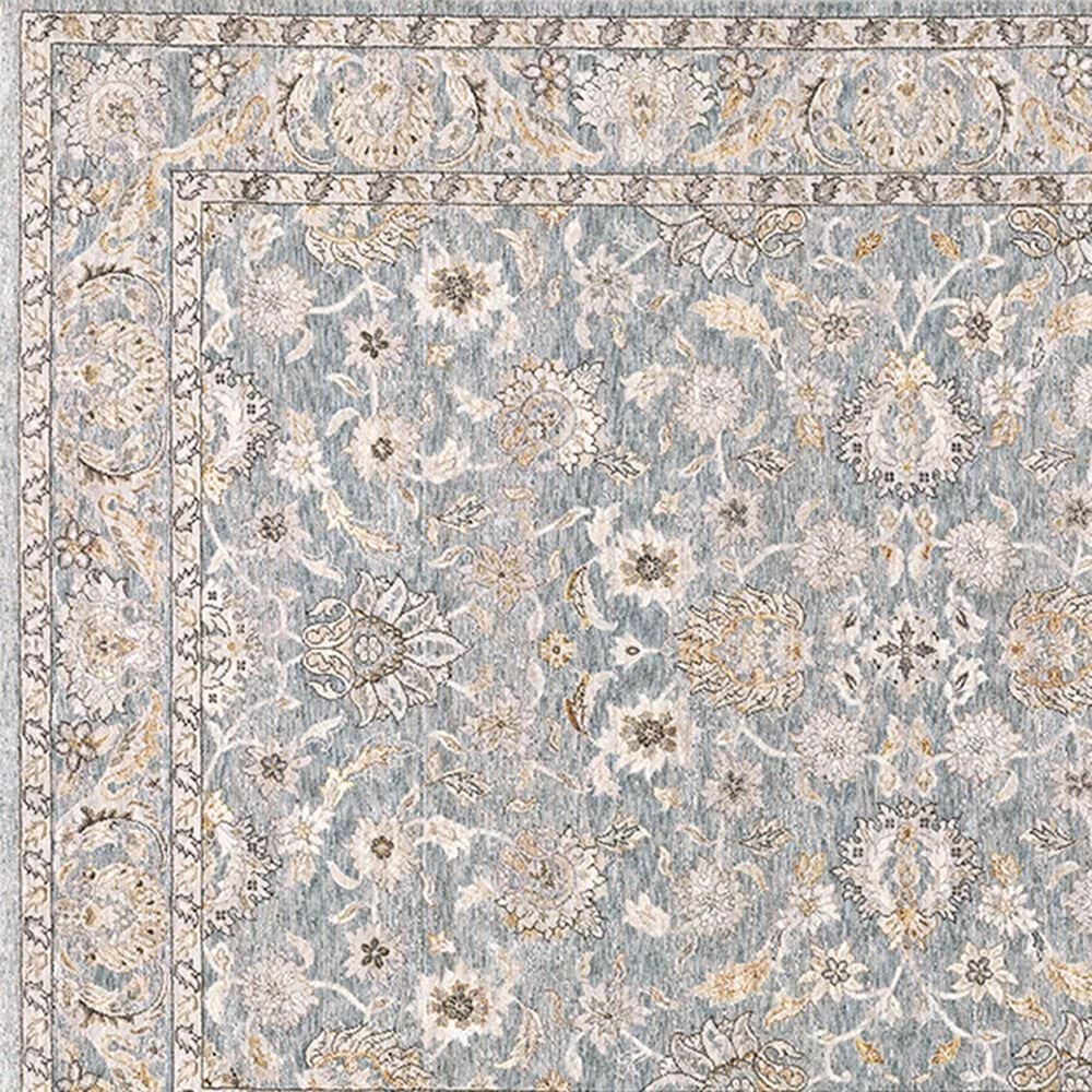 Oriental Weavers Maharaja Nepal 70E 2&#39; x 3&#39; Blue and Ivory Scatter Rug, , large