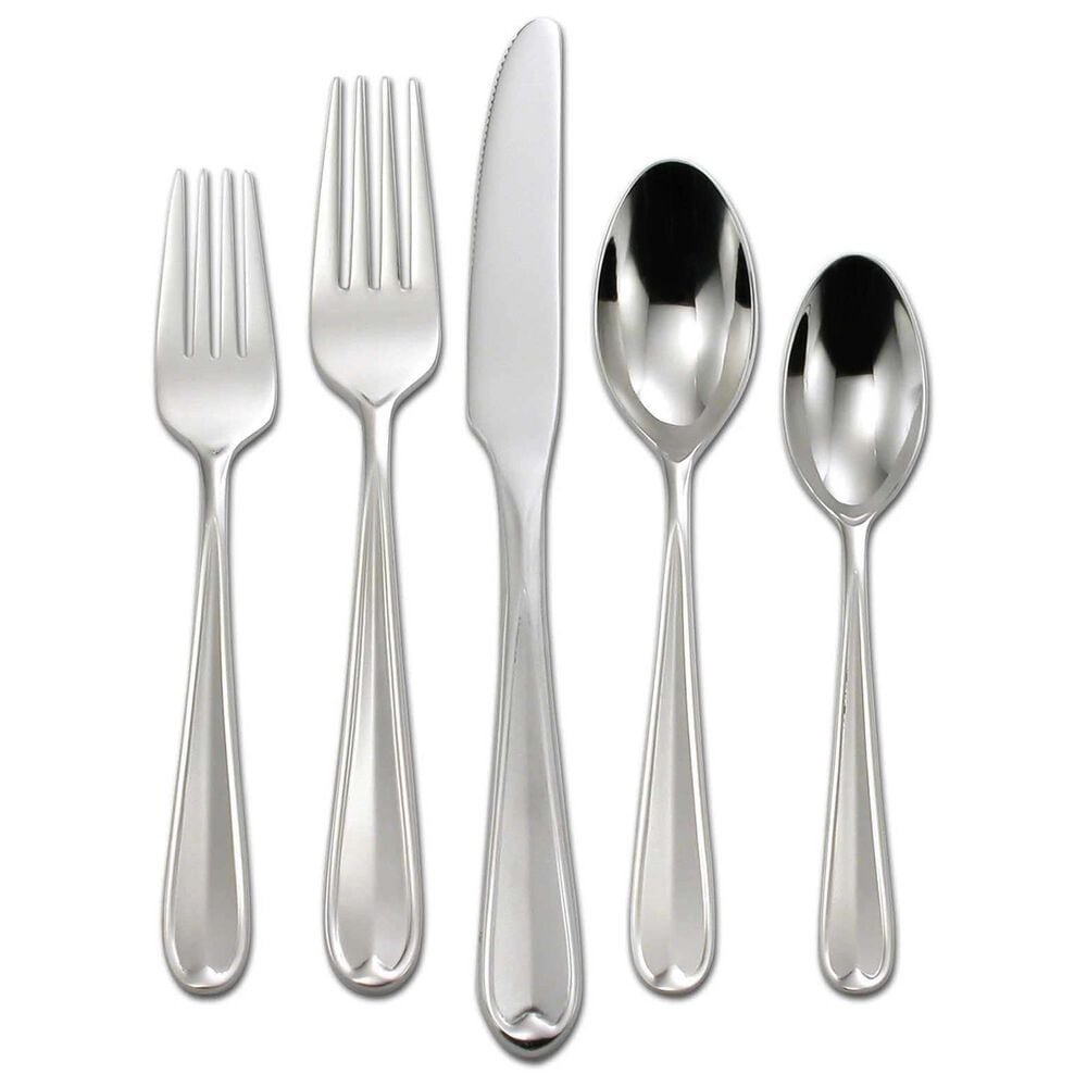 Lenox Dylan 42-Piece Flatware Set in Silver, , large