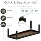 Furniture of America Modesk 3-Piece Table Set in Black, , large