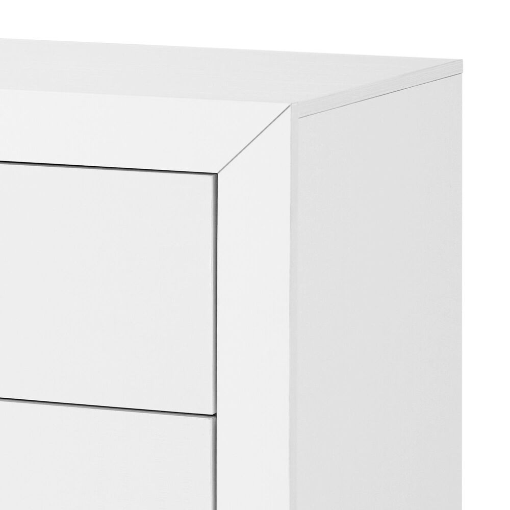 Global Furniture USA Luccia 5-Drawer Chest in White, , large