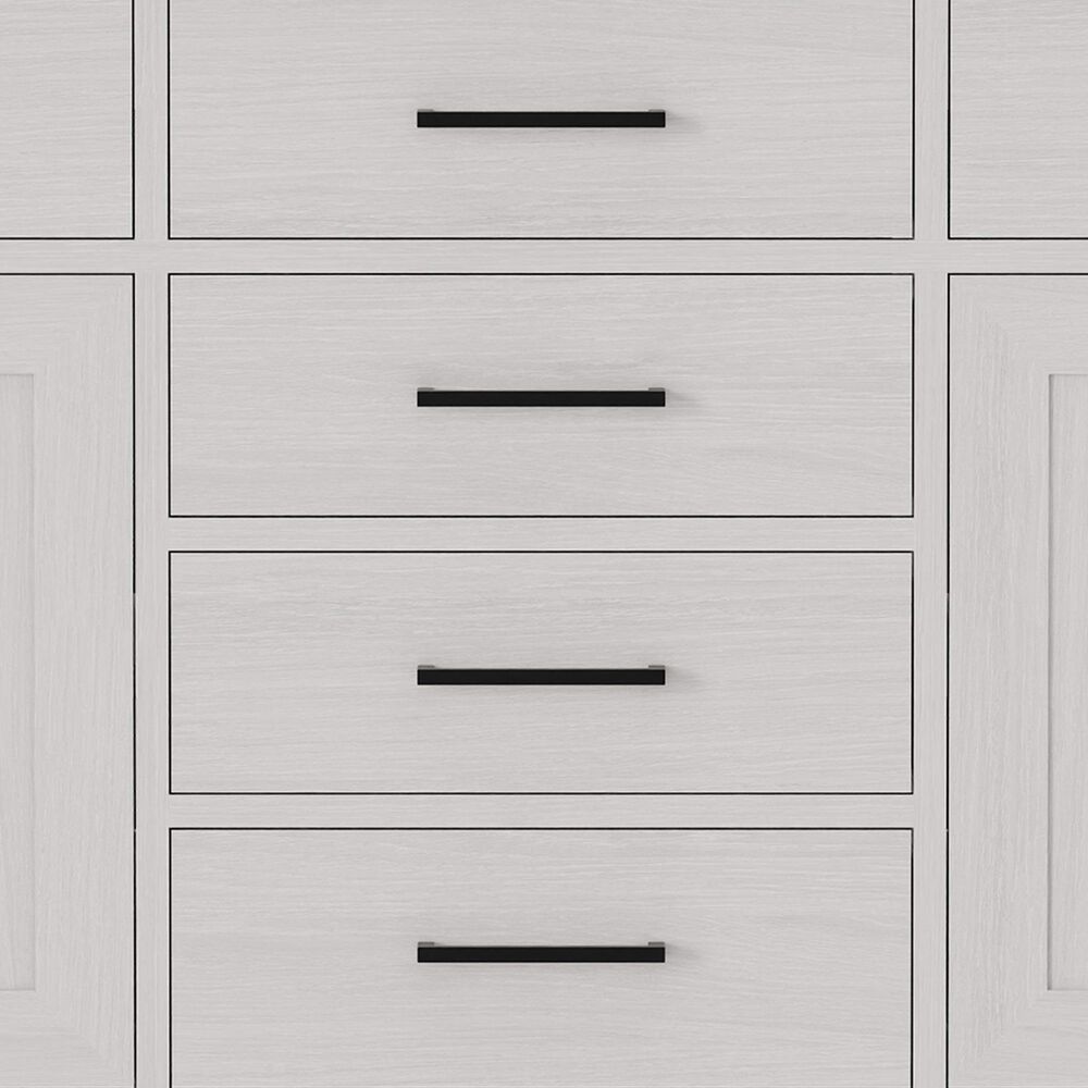 Lexora Home Abbey 72&quot; Double Bathroom Vanity in White Oak with 2 cm White Quartz Top and Rectangular Sinks, , large