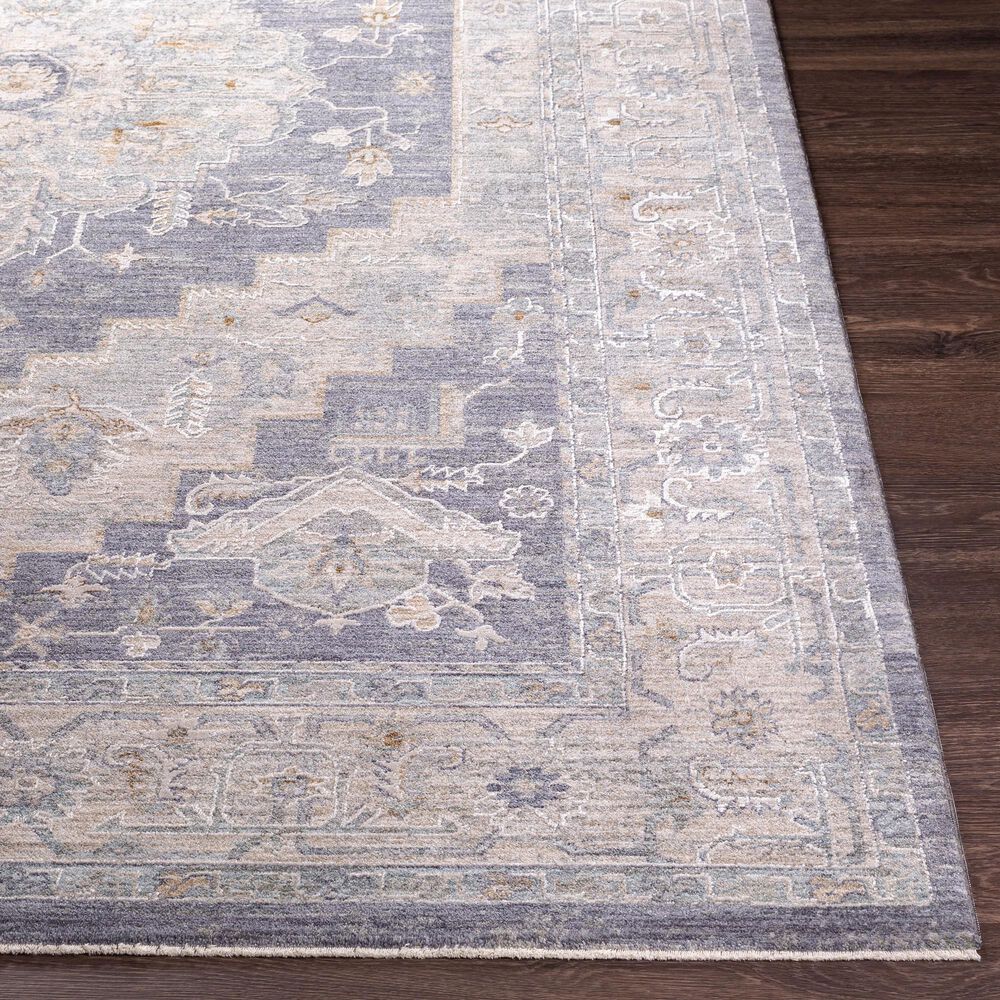 Surya Avant Garde &#39;10&quot; x 10&#39;3&quot; Gray, Beige and Denim Area Rug, , large