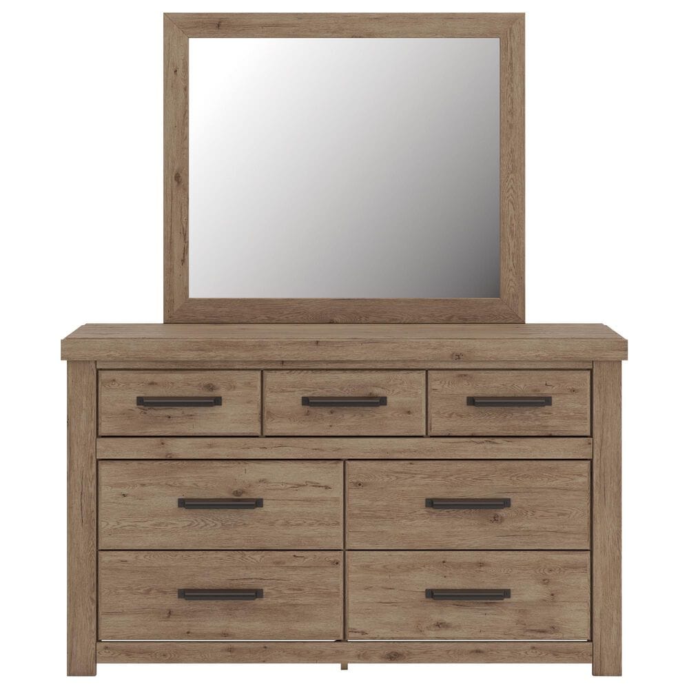 Ashley DRESSER AND MIRROR, , large