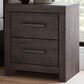 Ashley Prendonea 2-Drawer Nightstand in Dark Charcoal, , large