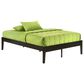 New Day Furniture Chilipepper Full Platform Bed in Chocolate, , large