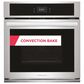 Frigidaire 2-Piece Kitchen Package with Stainless Steel 27" Single Electric Wall Oven and Black 36" Induction Cooktop, , large