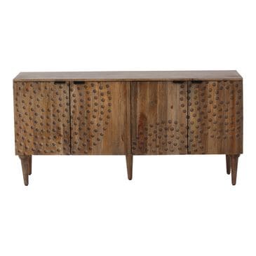Moe"s Home Collection Infinity 4 Door Sideboard in Semi-Gloss Grey, , large
