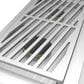 Hestan 12" Built-In Liquid Propane Double Side Burner in Grove Green, , large