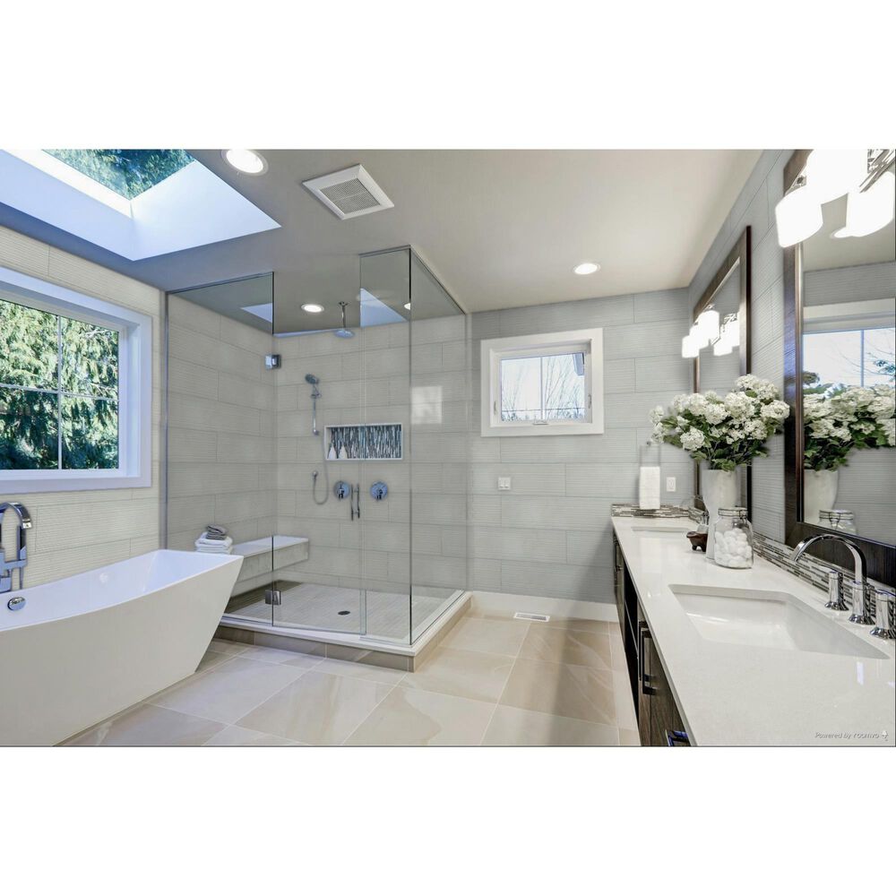 Emser Terramor Bianco 12&#39;&#39; x 47&#39;&#39; Porcelain Tile, , large