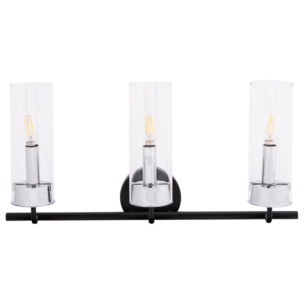Safavieh Gannon Vanity Sconce in Black, , large