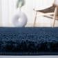 Safavieh August Shag AUG553M 6"7" Square Navy Area Rug, , large