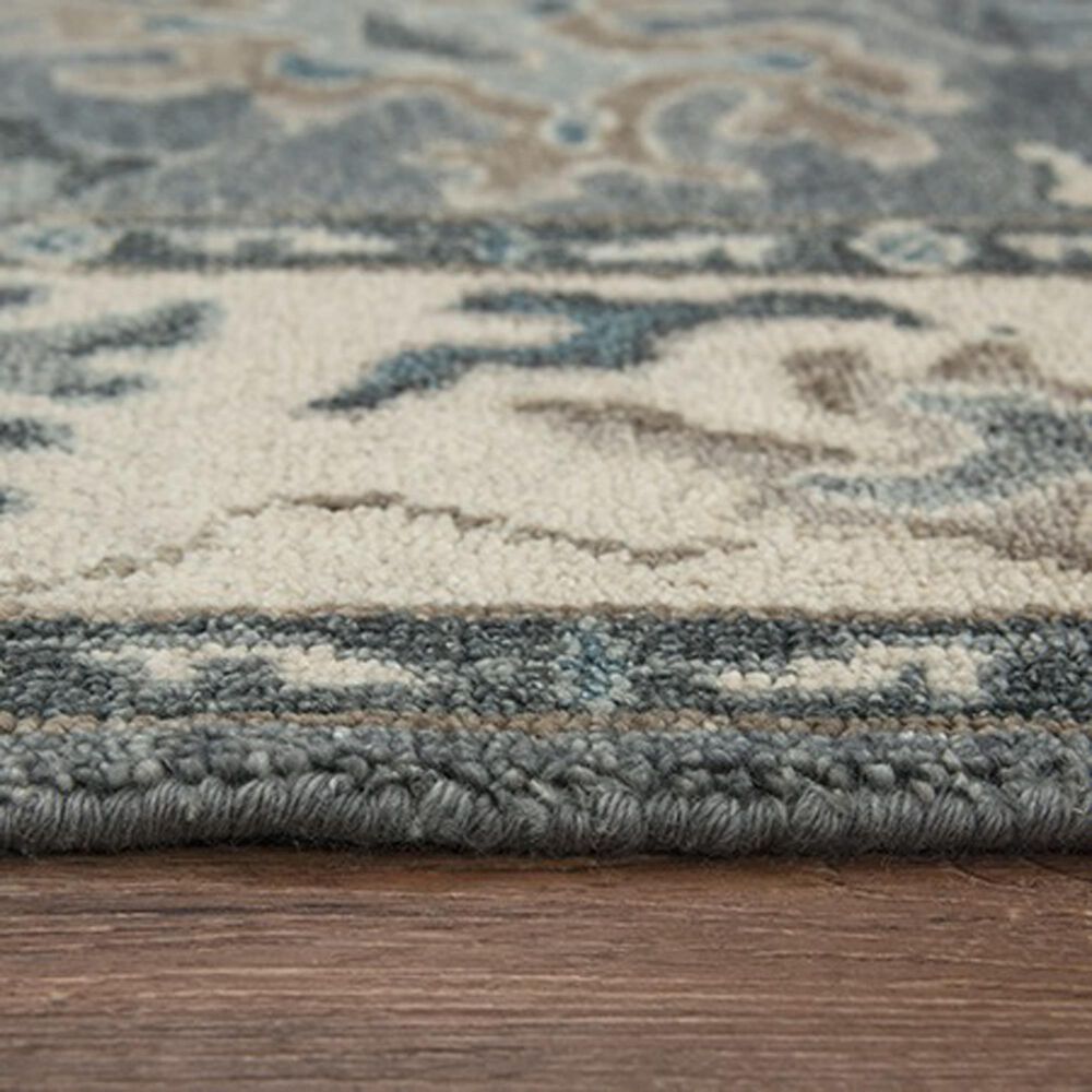 RIZZY Ashton ATN918 6&#39; x 9&#39; Gray Area Rug, , large