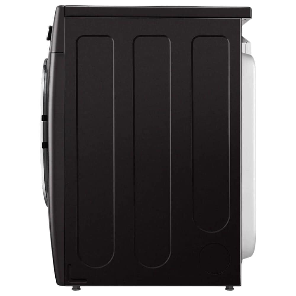 LG 5.0 Cu. Ft. Front Load Washer and 7.4 Cu. Ft. Gas Dryer with TurboWash 360 Laundry Pair in Black Steel, , large
