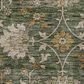 Dalyn Rug Company Silk Road Basil, Green, Beige, Copper, Gold and Gray 2"6" x 3"10" Area Rug, , large